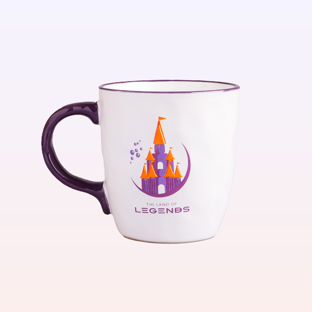 The Land of Legends Ceramic Mug - Orange Chateau