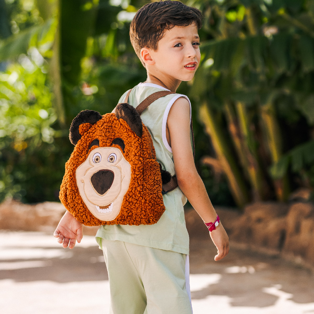 The Bear Kids Backpack - Masha and The Bear