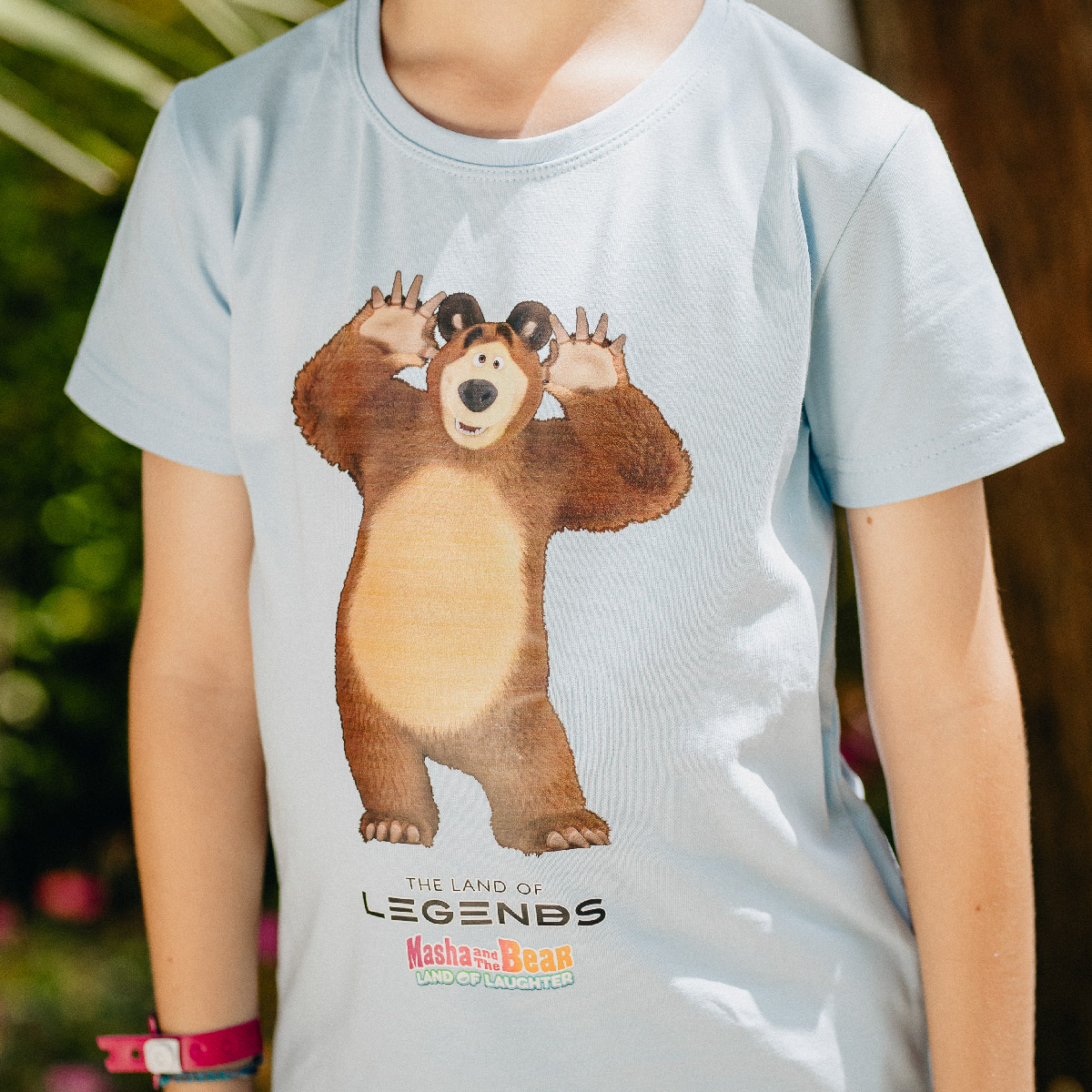 The Bear T-Shirt for Boys - Masha and The Bear (2-3 age)