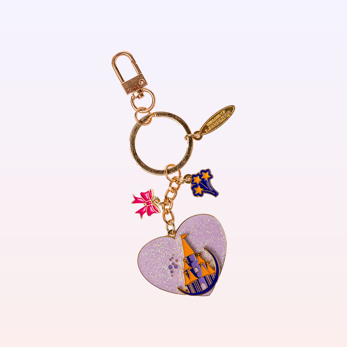 The Land of Legends Chateau Keychain - Heart