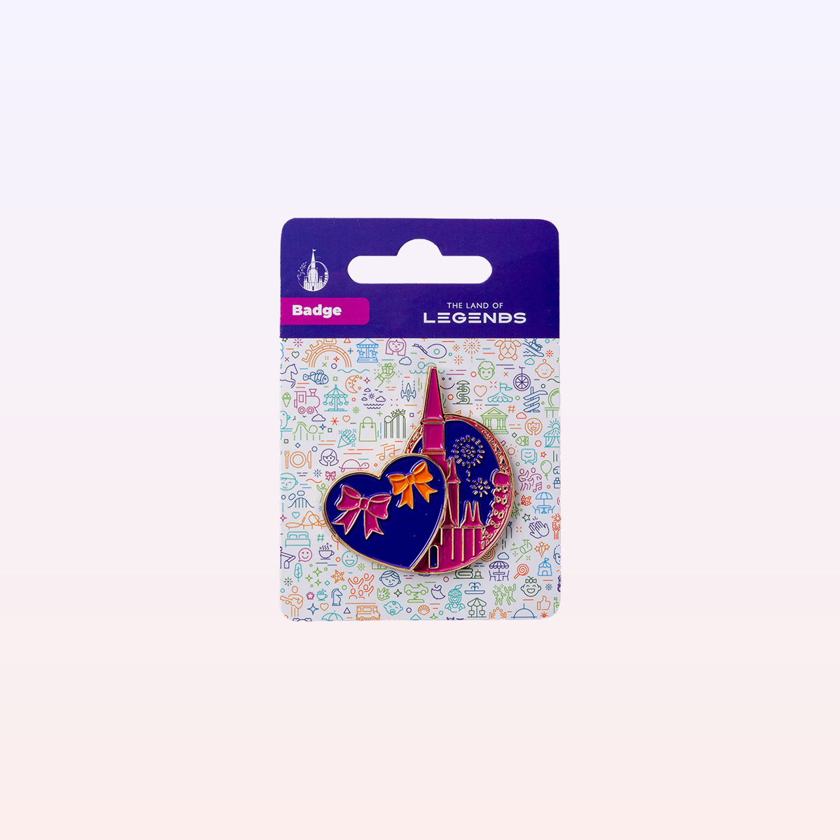 The Land of Legends Heart Pin