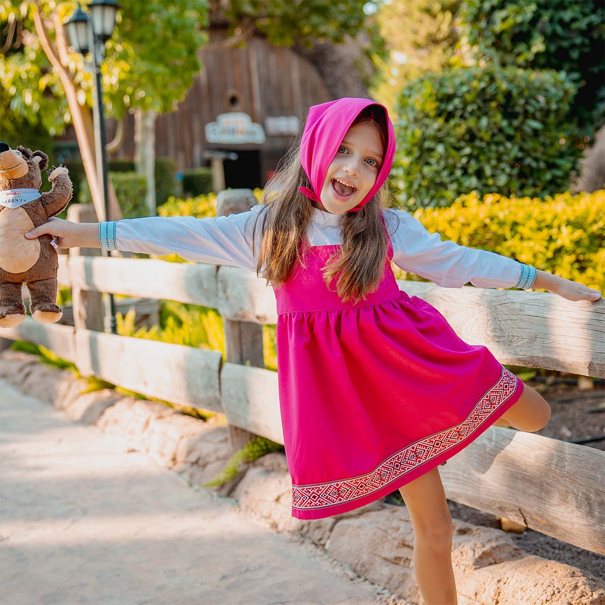 Masha Scarf - Shirt - Dress Set - Masha and the Bear