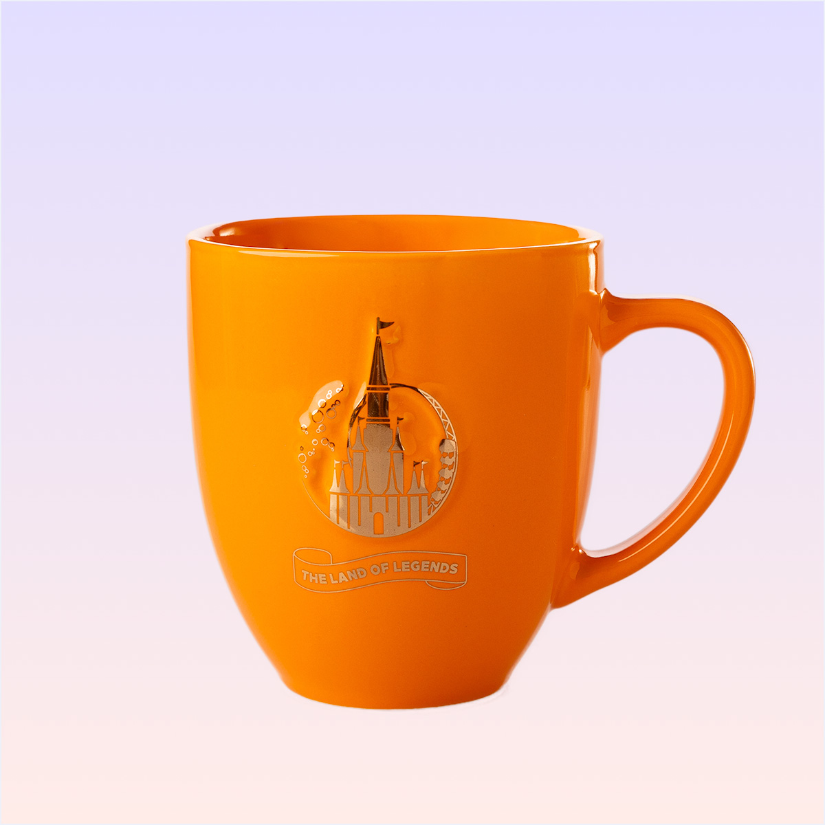 The Land of Legends Ceramic Mug - Orange