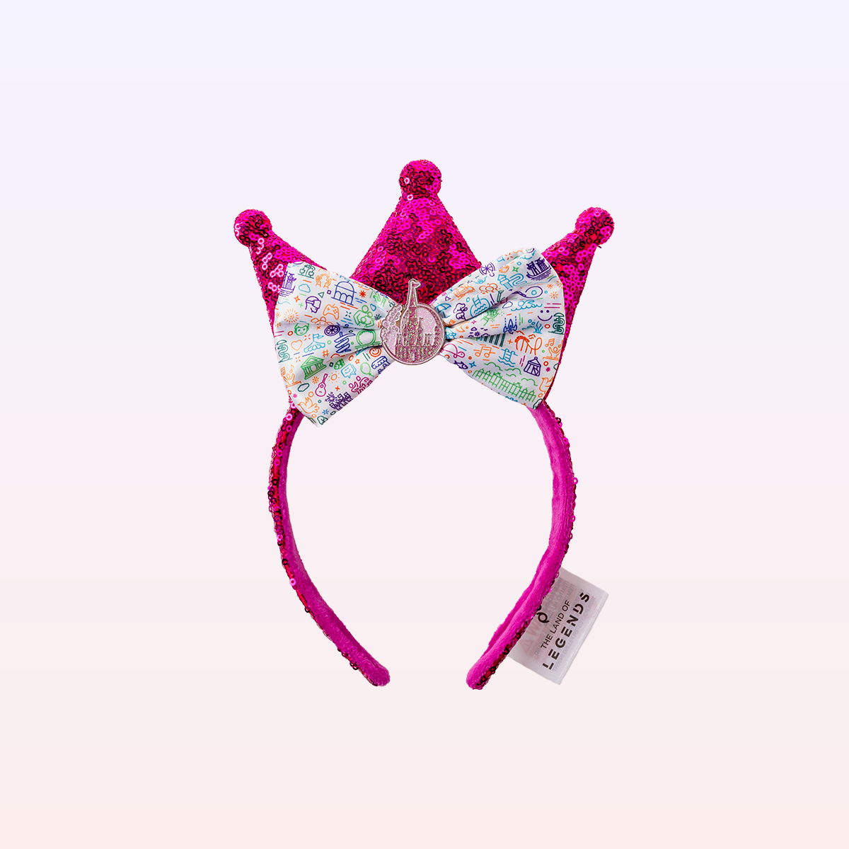 Masha Pink Bow Headband - Masha and The Bear